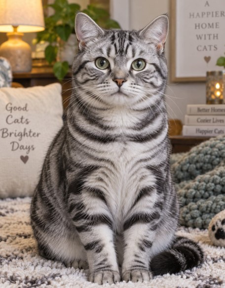 Silver Tabby Cat